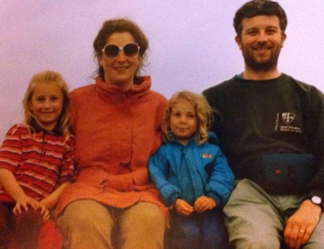 A Hynes family holiday in Cornwall (I'm on the left)